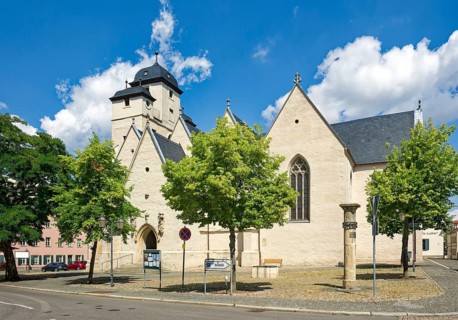 Memorial column for Oskar Brüsewitz, pastor who self-immolated in 1976 in protest against the