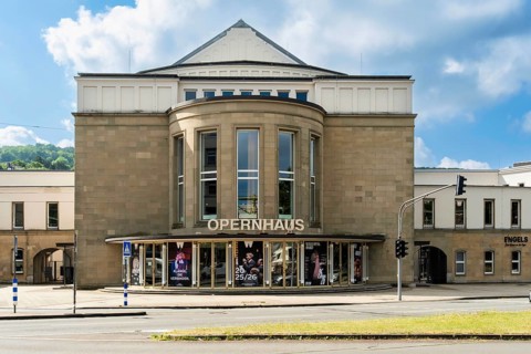 The opera house in Wuppertal Barmen, Germany