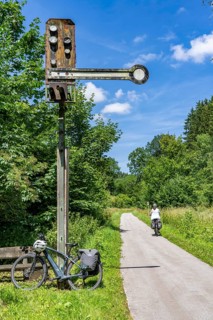 Sauerlandring cycle path, an 84 km long circular cycle path between the towns of Finnentrop,