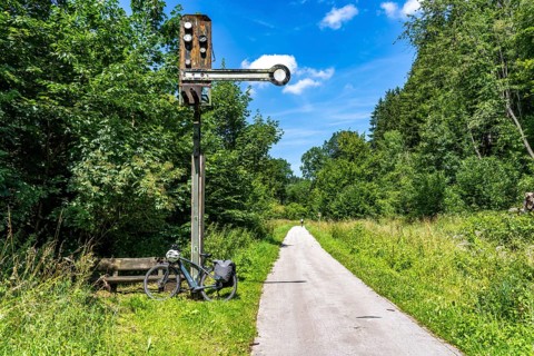 Sauerlandring cycle path, an 84 km long circular cycle path between the towns of Finnentrop,