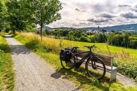 Sauerlandring cycle path, an 84 km long circular cycle path between the towns of Finnentrop,