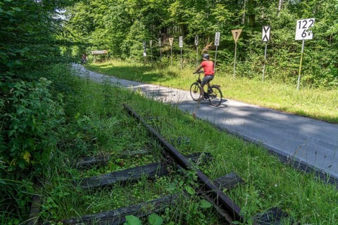 Sauerlandring cycle path, an 84 km long circular cycle path between the towns of Finnentrop,
