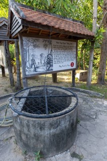 Memorial to the victims of the Khmer Rouge regime, Wat Thmei, Siem Reap, Cambodia