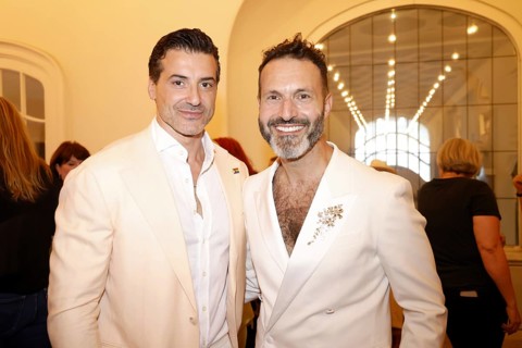 Matthew Saliba and Alfonso Pantisano at the show - Gemeinsam Bunt - the 6th benefit concert on 14