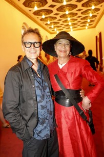 Rolf Schneider and Barbara Engel at the show - Gemeinsam Bunt - the 6th charity concert on 14.07