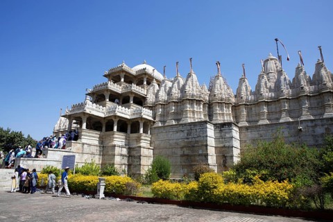Adinath temple in Ranakpur, Jain temple, Rajasthan, India