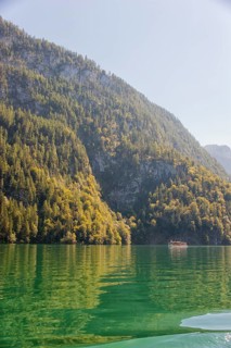 Königssee, mountain lake in the municipality of Schönau am Königssee, district of Berchtesgadener