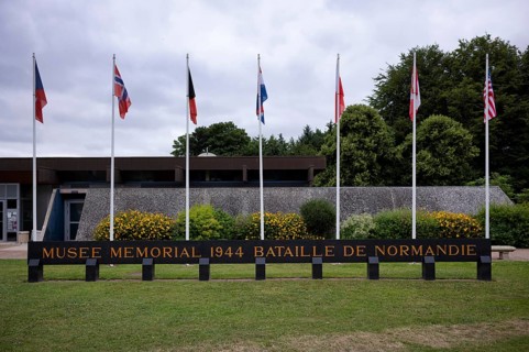 Museum, Musée memorial 1944 de la Bataille de Normandie, D-Day, Operation Overlord, Bayeux,