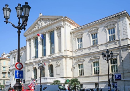 Palais de Justice (Palace of Justice) in Nice, France
