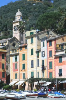 Picturesque harbour, Portofino, Liguria, Italy