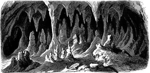 Postojna Caves or Adelsberg Grotto, limestone cave, cave system, stalactites, stalagmites, geology,