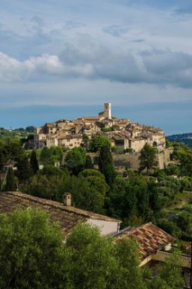 Picturesque mountain village, St. Paul de Vence, Provence Alpes Côte d'Azur, South of France,