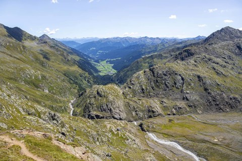 Ridnauntal (Italian: Val Ridanna), Stubai Alps, South Tyrol, Italy