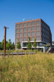 Frauenhofer Institute, Speicherstraße, harbour, Dortmund, Ruhr area, North Rhine-Westphalia,