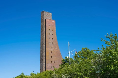 Naval memorial, Laboe, Baltic seaside resort, fjord, Baltic Sea, North Frisia, Schleswig-Holstein,