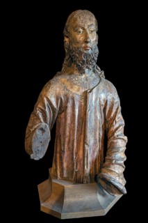 Fragment of Christ from a palm donkey, around 1450, Stadtmuseum Radolfzeii, Seetorstr.11-17,