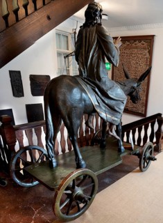 Palmesel, created in 1767, Städtisches Museum, Krummebergstr. 30, Überlingen, Baden-Württemberg,