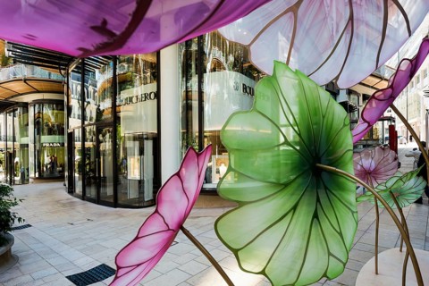 Luxury shops, Monte Carlo, Cote d'Azur, Monaco