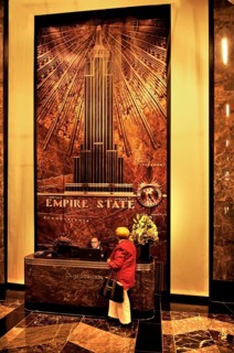 Reception at the Empire State Building, New York City, USA