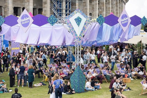 Fashion Palooza at the Lollapalooza Festival in the Olympiastadion and on the Maifeld, Berlin, 13