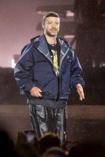 Justin Timberlake at the Lollapalooza Festival in the Olympiastadion and on the Maifeld, Berlin,