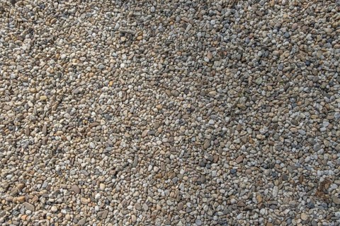 Small pebbles as garden path, background image, texture, Netherlands