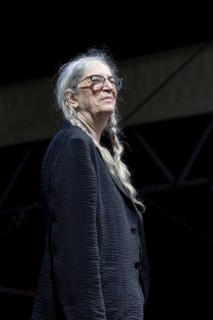 Patti Smith, singer, songwriter, USA, Patti Smith Quartet, open air at the Citadel Music Festival,