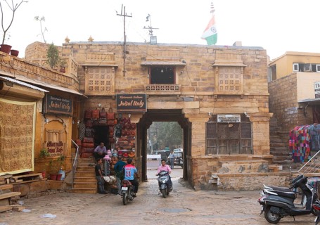 City gate in Jaisalmer, Rajasthan, India