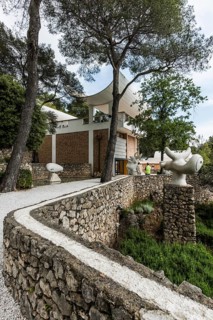 Museum, Fondation Maeght, artist Joan Miro, St. Paul de Vence, Provence Alpes Côte d'Azur, South of