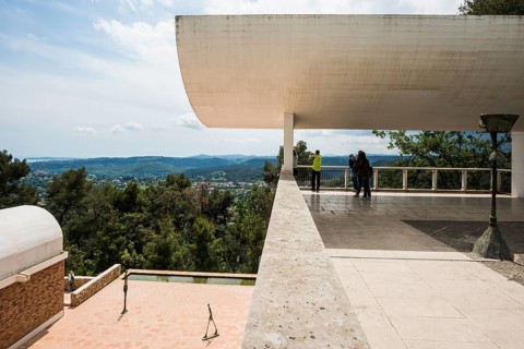 Museum, Fondation Maeght, St. Paul de Vence, Provence Alpes Côte d'Azur, South of France, France