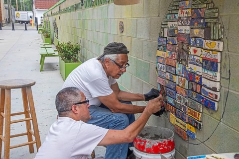 Detroit, Michigan - The city of Detroit is opening nine 'Arts Alleys' in neighborhoods around the