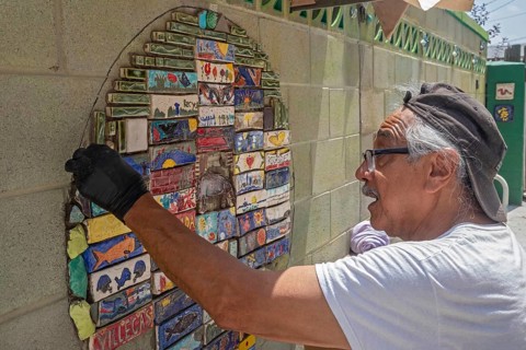 Detroit, Michigan - The city of Detroit is opening nine 'Arts Alleys' in neighborhoods around the