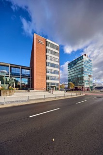 New Town Hall, Port House, Nagel Architekten Kiel, brick building, commercial building, high-rise