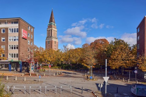 Residential and commercial buildings, brick buildings, brick architecture, general architecture,