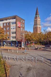 Residential and commercial buildings, brick buildings, brick architecture, general architecture,