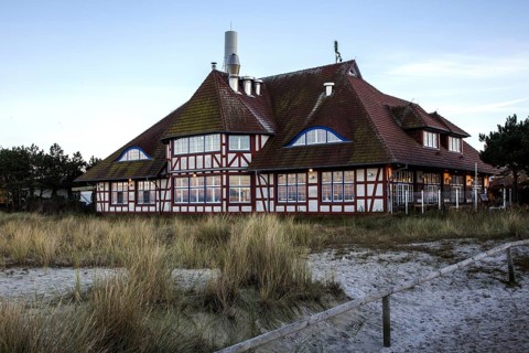 Spa hotel-Restaurant Zingst, Fischland-Darß-Zingst, Western Pomerania Lagoon Area National Park,