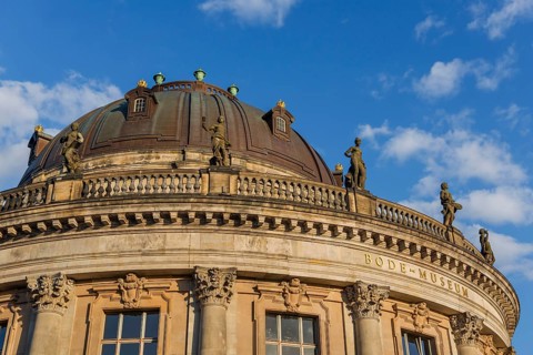 The Bode Museum on Museum Island, Berlin