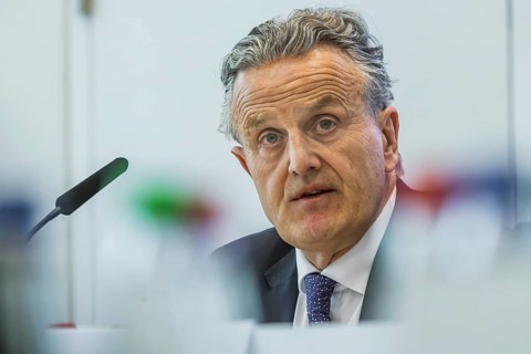 Portrait of Dr. Frank Nopper, Mayor of Stuttgart. Special meeting of the Stuttgart 21 Steering