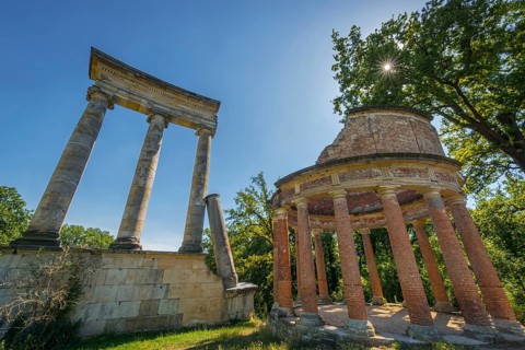 Architectural presentation at Ruinenberg, Sanssouci, Potsdam