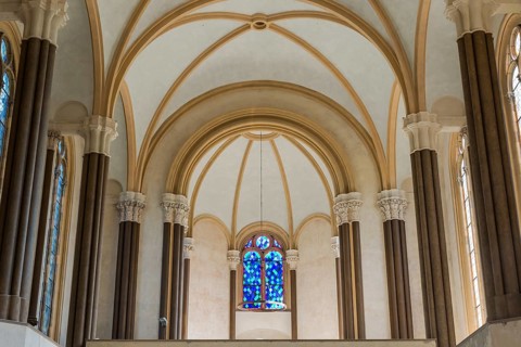 Interior view of the Zion Church in Berlin Mitte