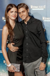 Leni Summer and Tyler von Jascheroff at the premiere of the 21st Original Roncalli Christmas Circus