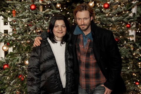 Jasmin Tabatabai and Andreas Pitschmann at the premiere of the 21st Original Roncalli Christmas