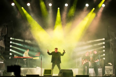 Martin Becker (keyboarder), Claudius Dreilich (singer), Bernd Römer (guitarist), Heiko Jung