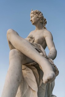 Bathing Diana sculpture, Queen of the Hunt, Sanssouci Park, Potsdam