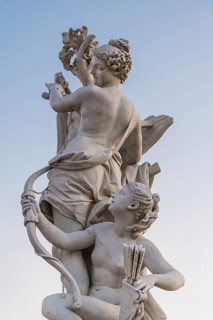 Baroque sculpture, Sanssouci Park, Potsdam