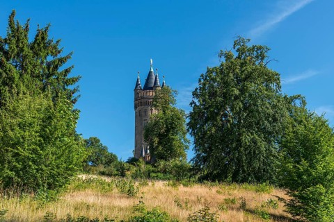 Flatow Tower in Babelsberg Park, Potsdam