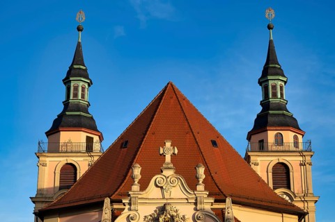 Protestant City Church, Ludwigsburg, Baden-Württemberg, Germany