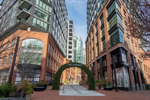 Washington, DC - The Stacks, a mixed use housing development, with 1, 100 apartments, in the