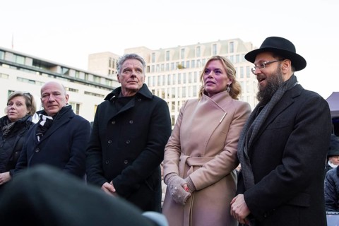 Kai Wegner (Governing Mayor of Berlin), Jörg Pilawa (TV presenter and partner of Julia Klöckner),