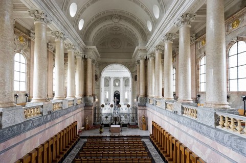 Interior view, St Blasien Cathedral, St. Blasien, Black Forest, Southern Black Forest,